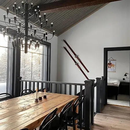 Porthos Ski-in With Private Hot Tub And Sauna In Lapland Chalet