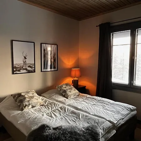 Porthos Ski-in With Private Hot Tub And Sauna In Lapland Chalet Pyhätunturi