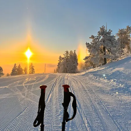 Porthos Ski-in With Private Hot Tub And Sauna In Lapland * Pyhätunturi